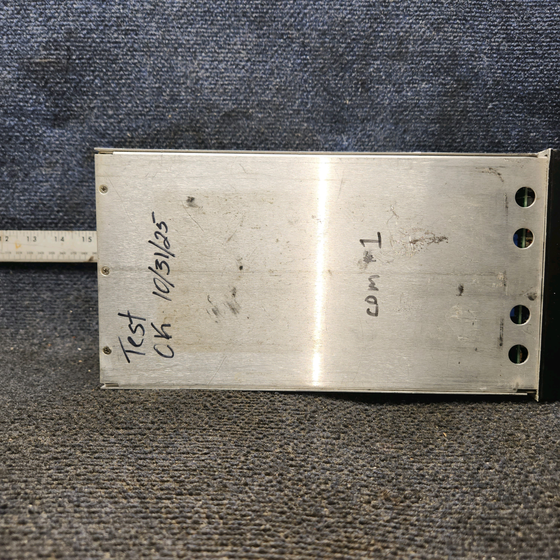 Used aircraft parts for sale, TKM MX170C Michel MX170C Cessna 172 Nav/Comm Radio W/ Tray