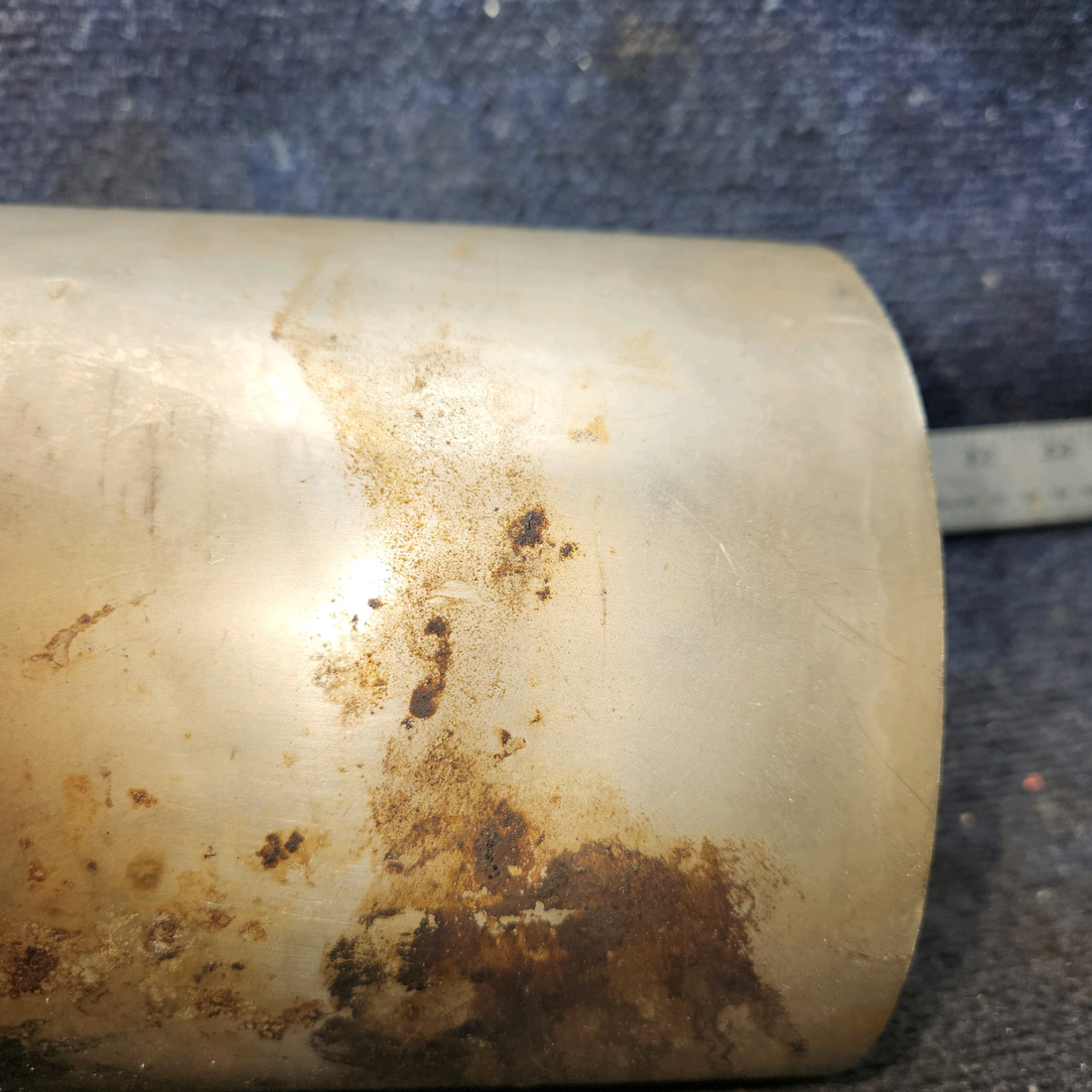 Used aircraft parts for sale, 0550176-38 Continental O-300 Cessna 172F Shroud Assy Exhaust - RH