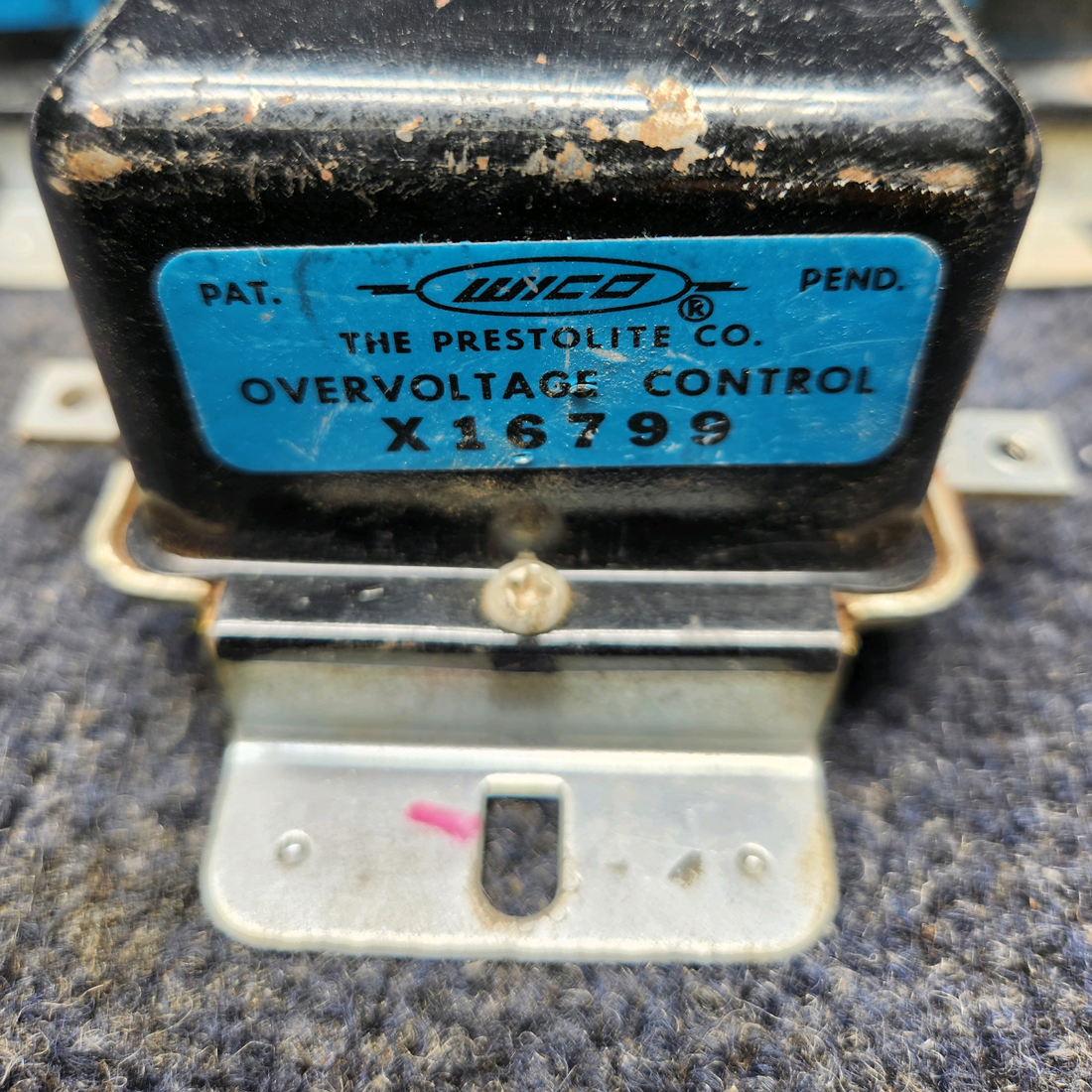Used aircraft parts for sale, X16799 Prestolite Texas Several WICO OVERVOLTAGE CONTROL PRICE PER EACH