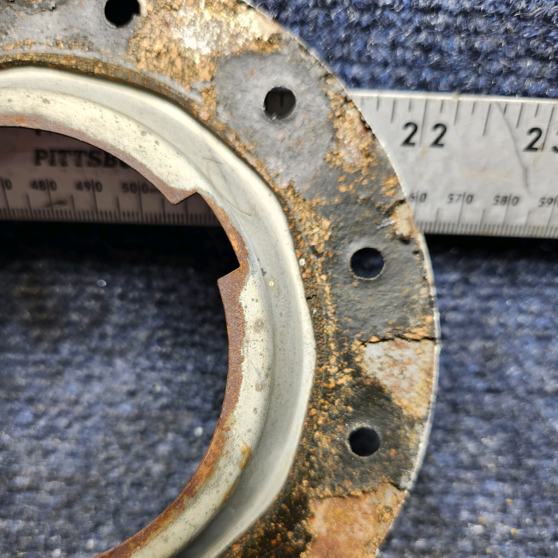 Used aircraft parts for sale, 169-380024-3 Beechcraft A23A Musketeer Custom III FUEL CAP ADAPTER