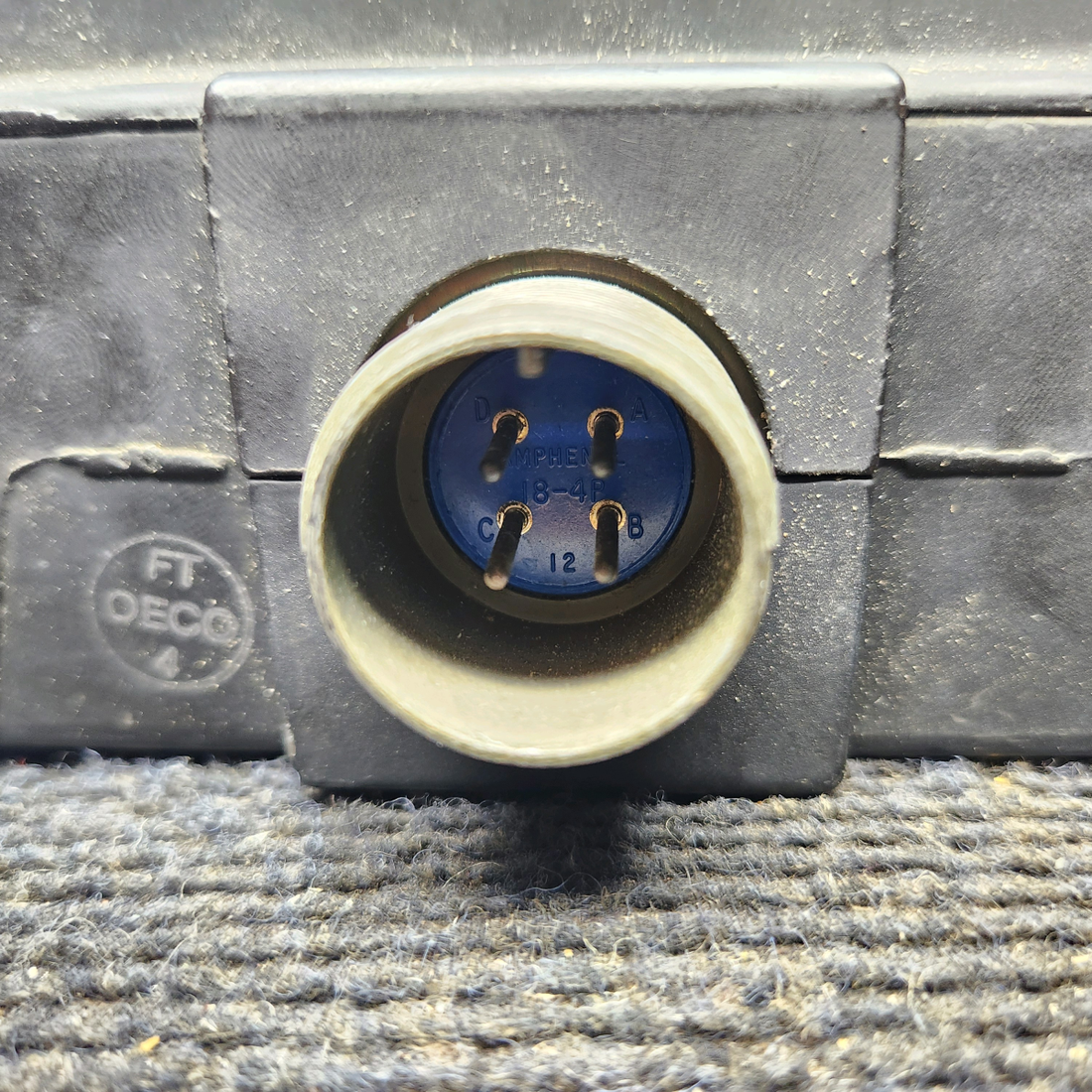 Used aircraft parts for sale, OECO20218 Mooney Voltage Regulator Overflow Protection (14V)