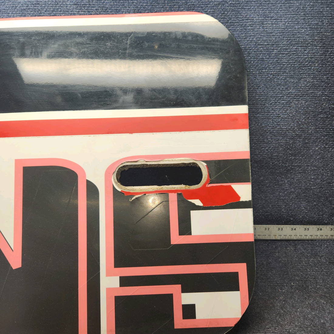 Used aircraft parts for sale, 169-430012-607 Beechcraft A24R Baggage Door Structure (Minus Latch) W/ Hinge