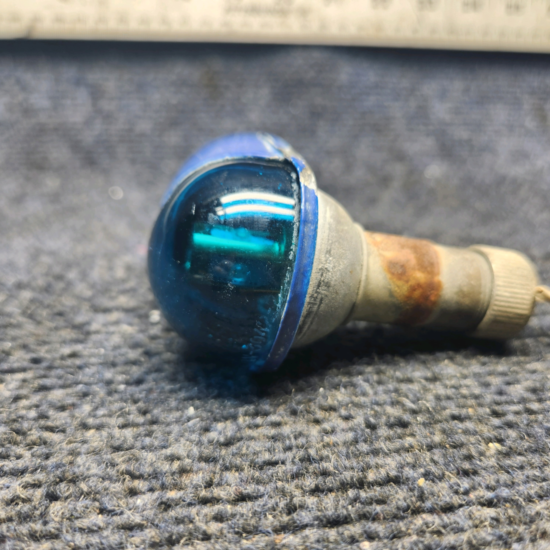 Used aircraft parts for sale, 169-110000-607 Beechcraft A23A Musketeer Custom III WING TIP LIGHT ASSEMBLY LH GREEN