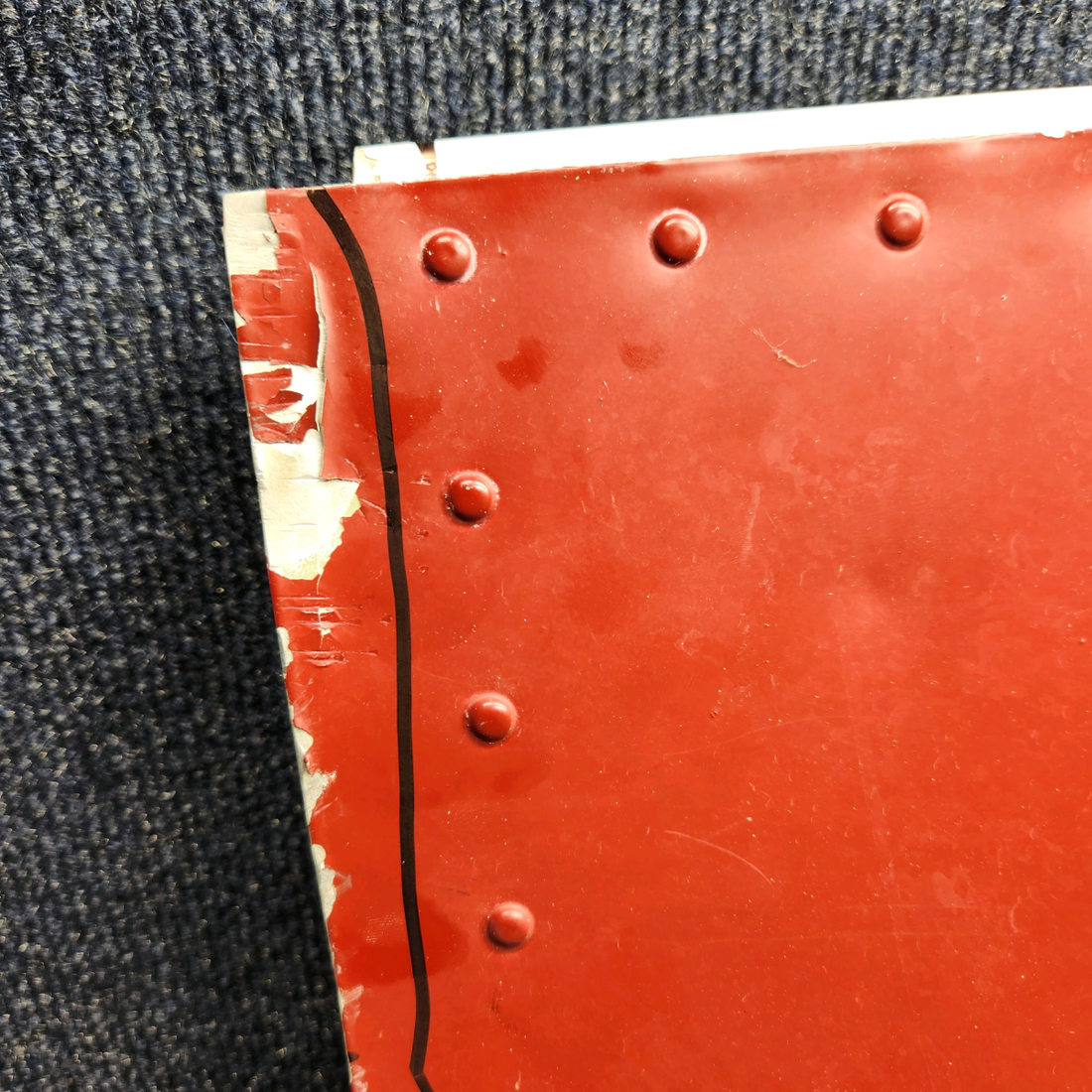 Used aircraft parts for sale, 69853-006 & 69853-806 Piper PA32RT-300 FORWARD BAGGAGE DOOR STRUCTURE ASSY PLEASE SEE PICS.