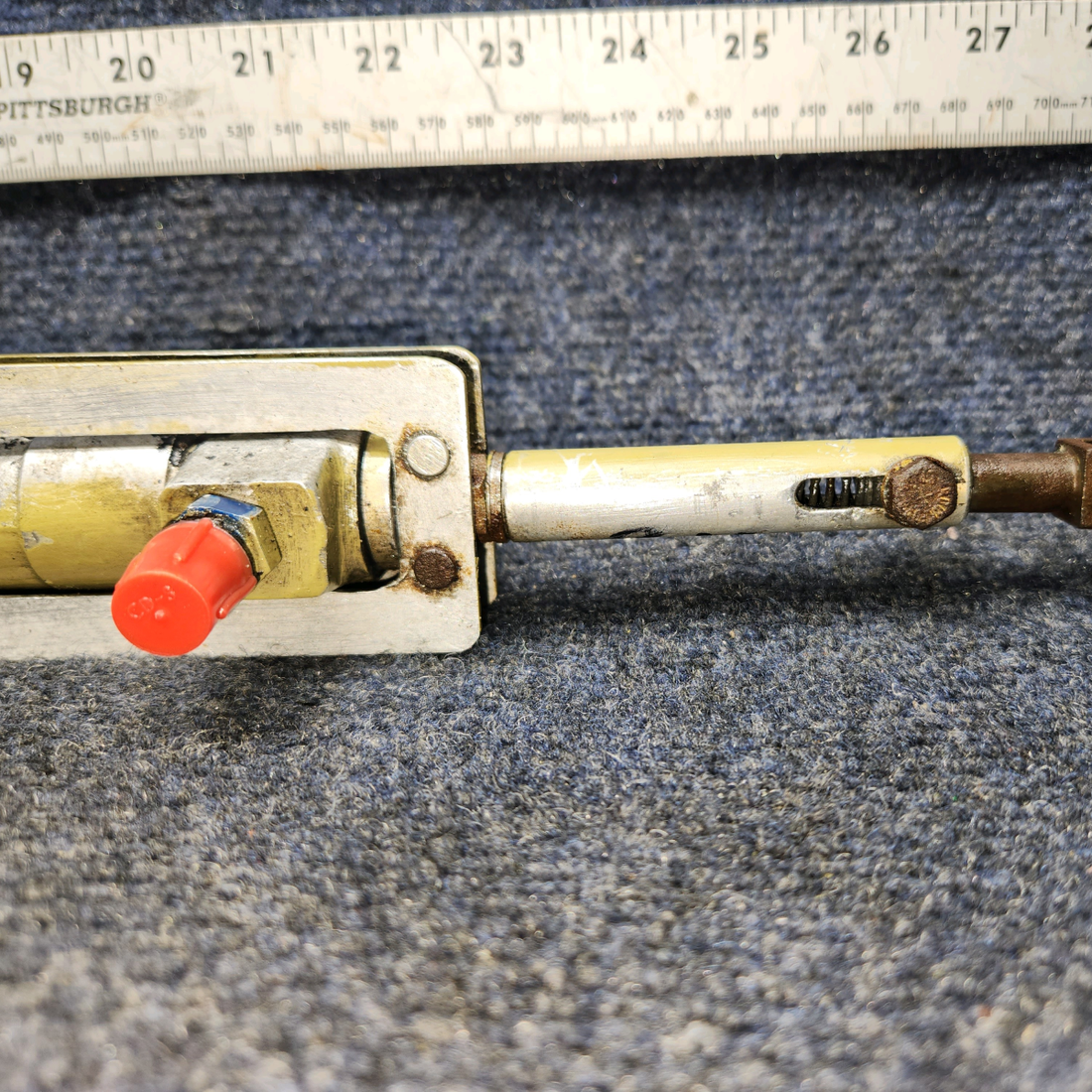 Used aircraft parts for sale, 169-380057-3 Beechcraft A24R Uplock Actuator Landing Gear