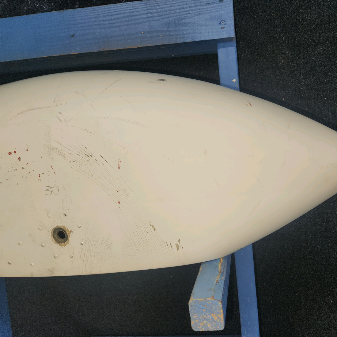 Used aircraft parts for sale, 0541185-6 Cessna 172F Main Wheel Fairing (Pant) RH