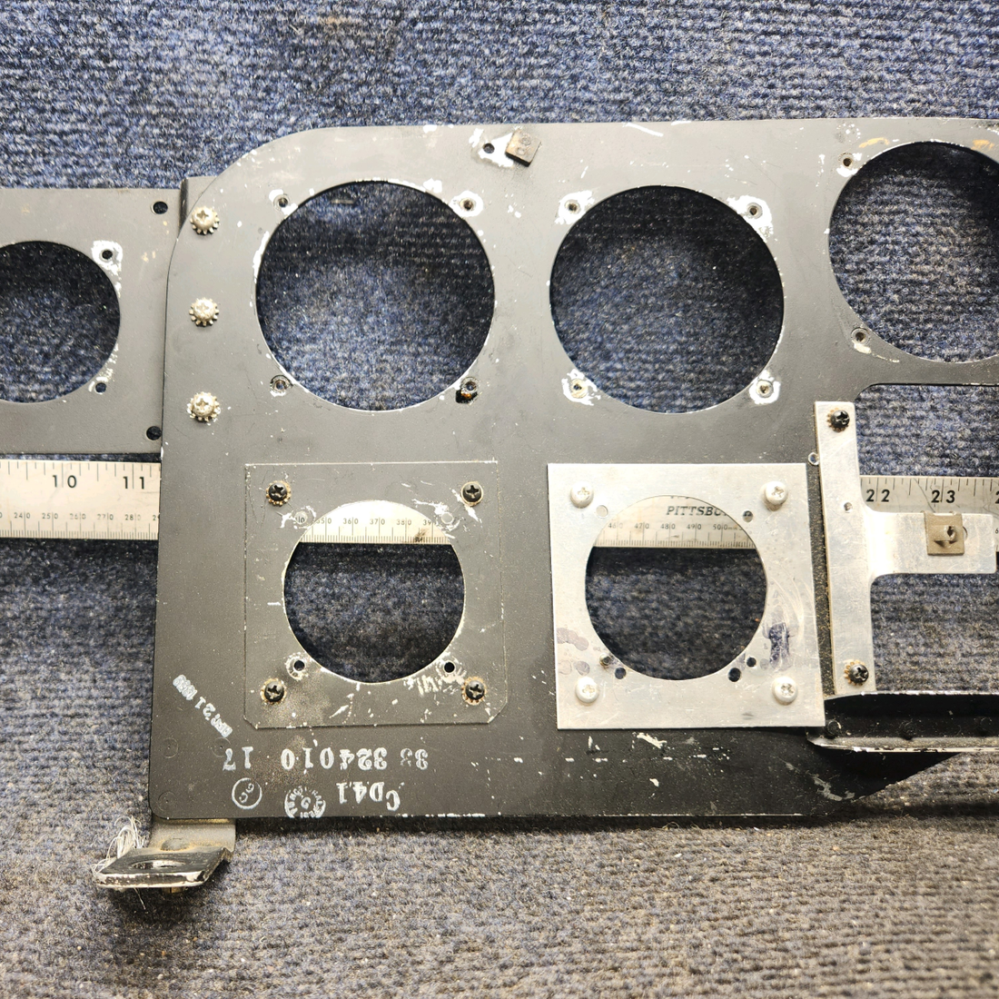 Used aircraft parts for sale, 35-324166-8 Beechcraft 35-33 Instrument Panel Assembly