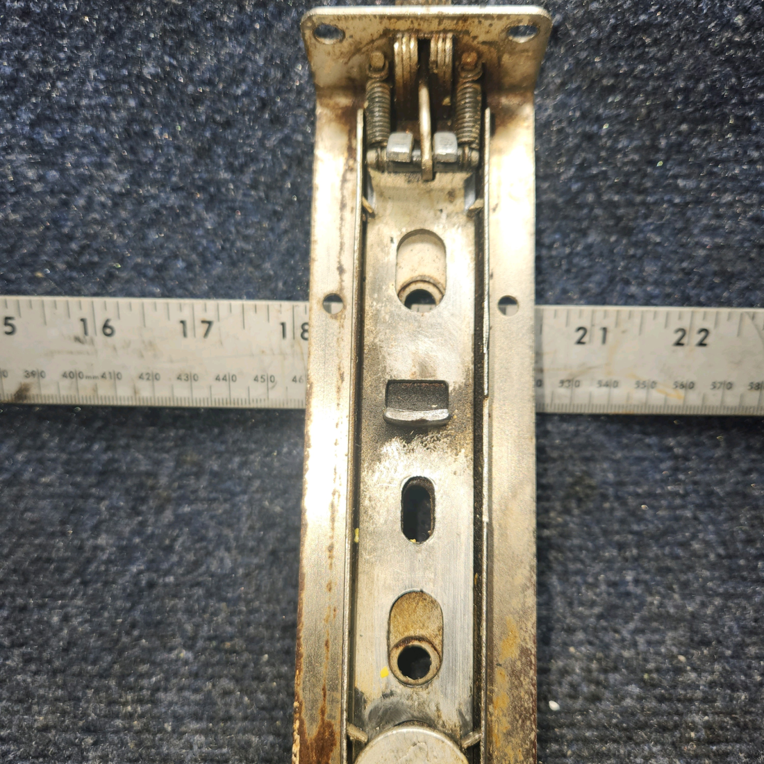 Used aircraft parts for sale, 1040-B Beechcraft A24R Decker Door Latch Interior
