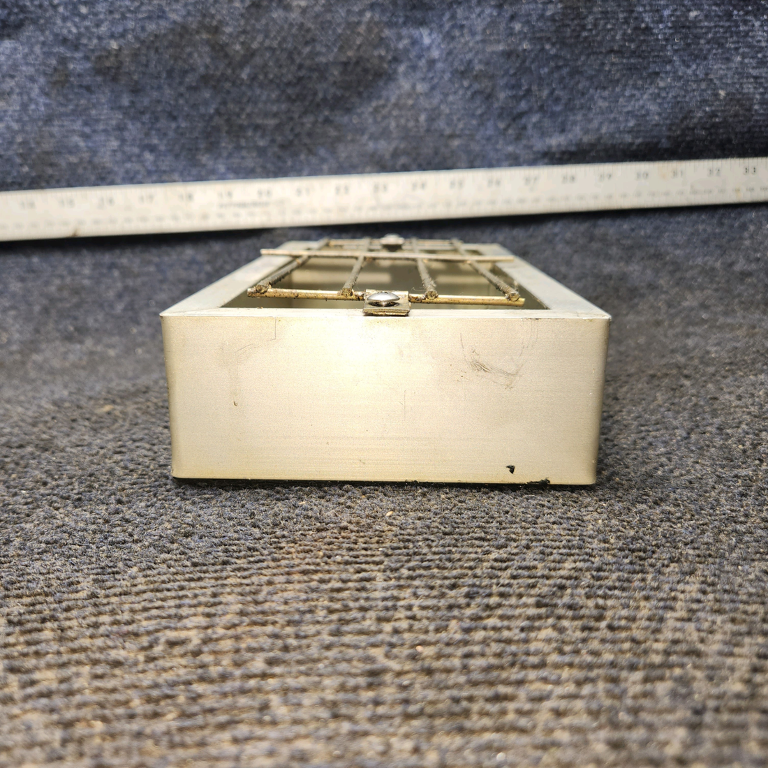 Used aircraft parts for sale, BA-7210 Bracket Aero Beechcraft 35-33 Engine Filter Assembly