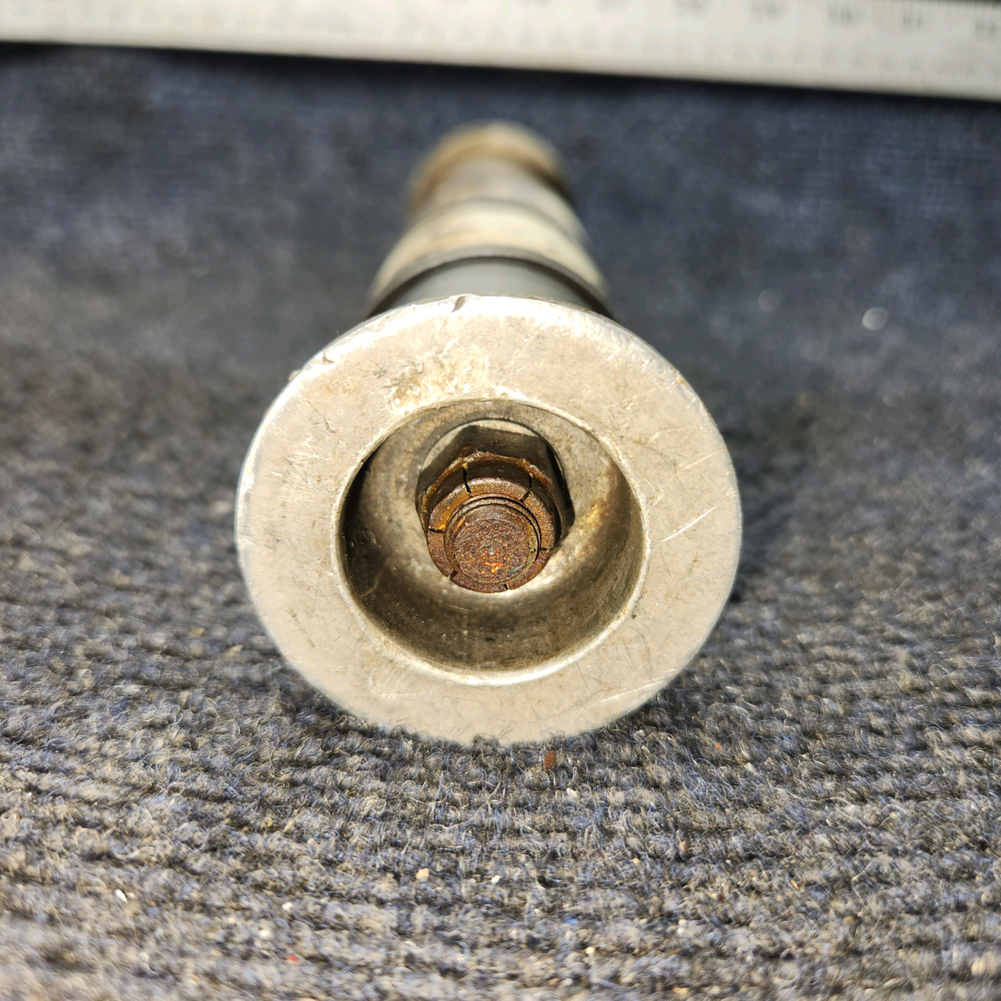 Used aircraft parts for sale, 86062-056 Nose Gear Axle Tube Assembly with Spacers & Cap