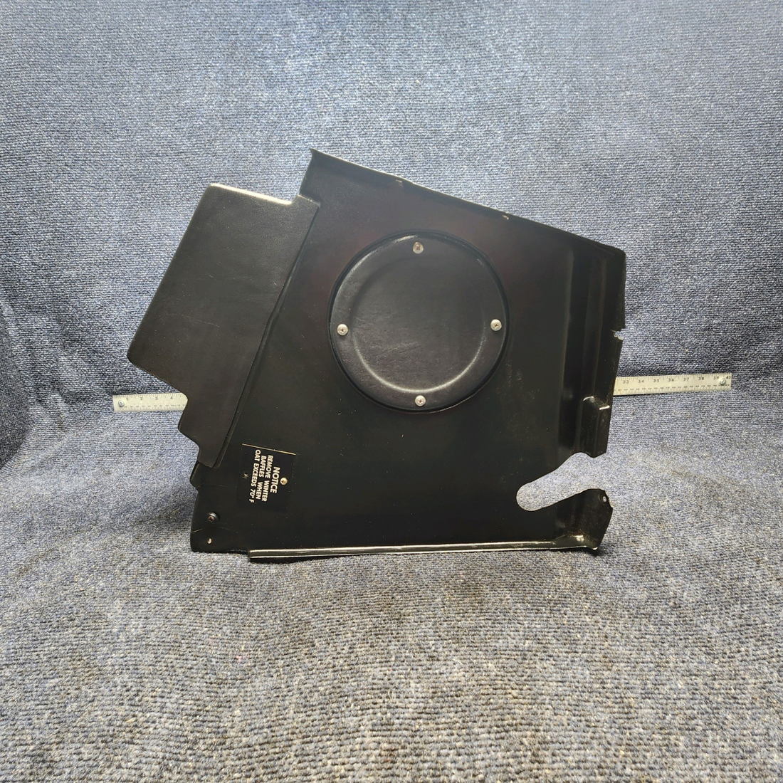 Used aircraft parts for sale, 36-530098-5 Beechcraft F33A CENTER CONSOLE COVER