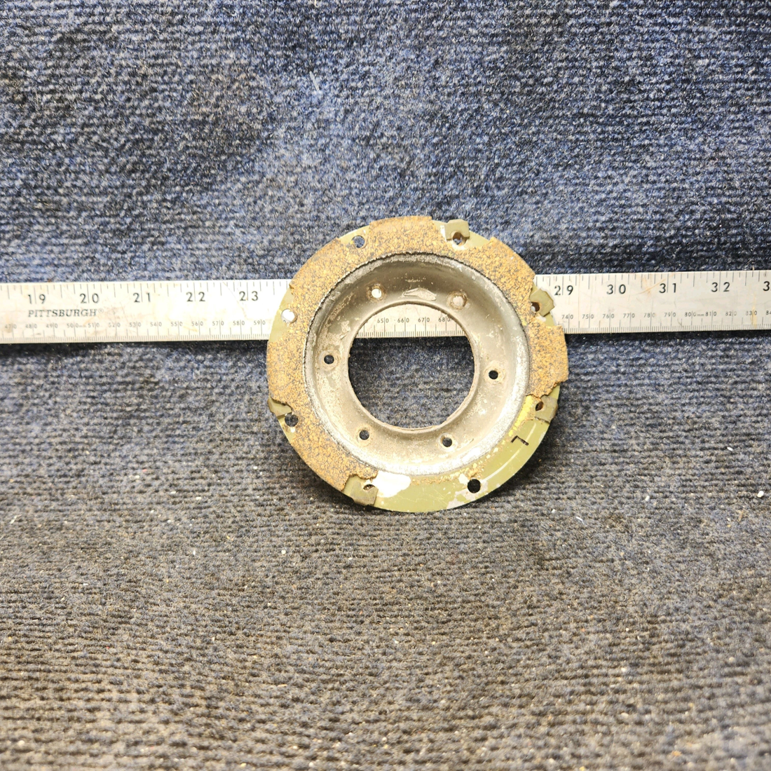 Used aircraft parts for sale, 0523529-1 Cessna 172F Fuel Tank Adapter Assembly