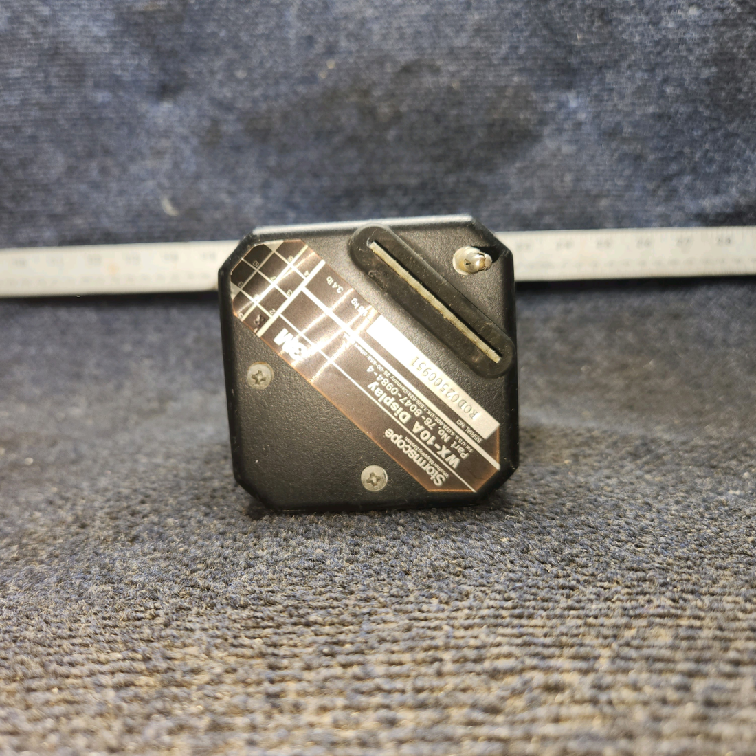 Used aircraft parts for sale, 78-8047-0984-4 3M WX-10A EM Piper PA28RT-201 Storm scope  Display