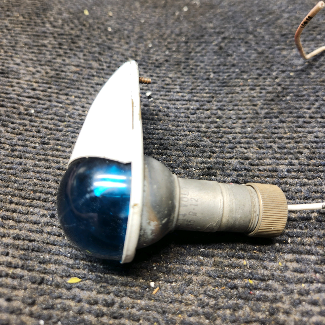 Used aircraft parts for sale, 35-361702-4 Beechcraft 35-33 Position Light Assembly RH (12V, Green)