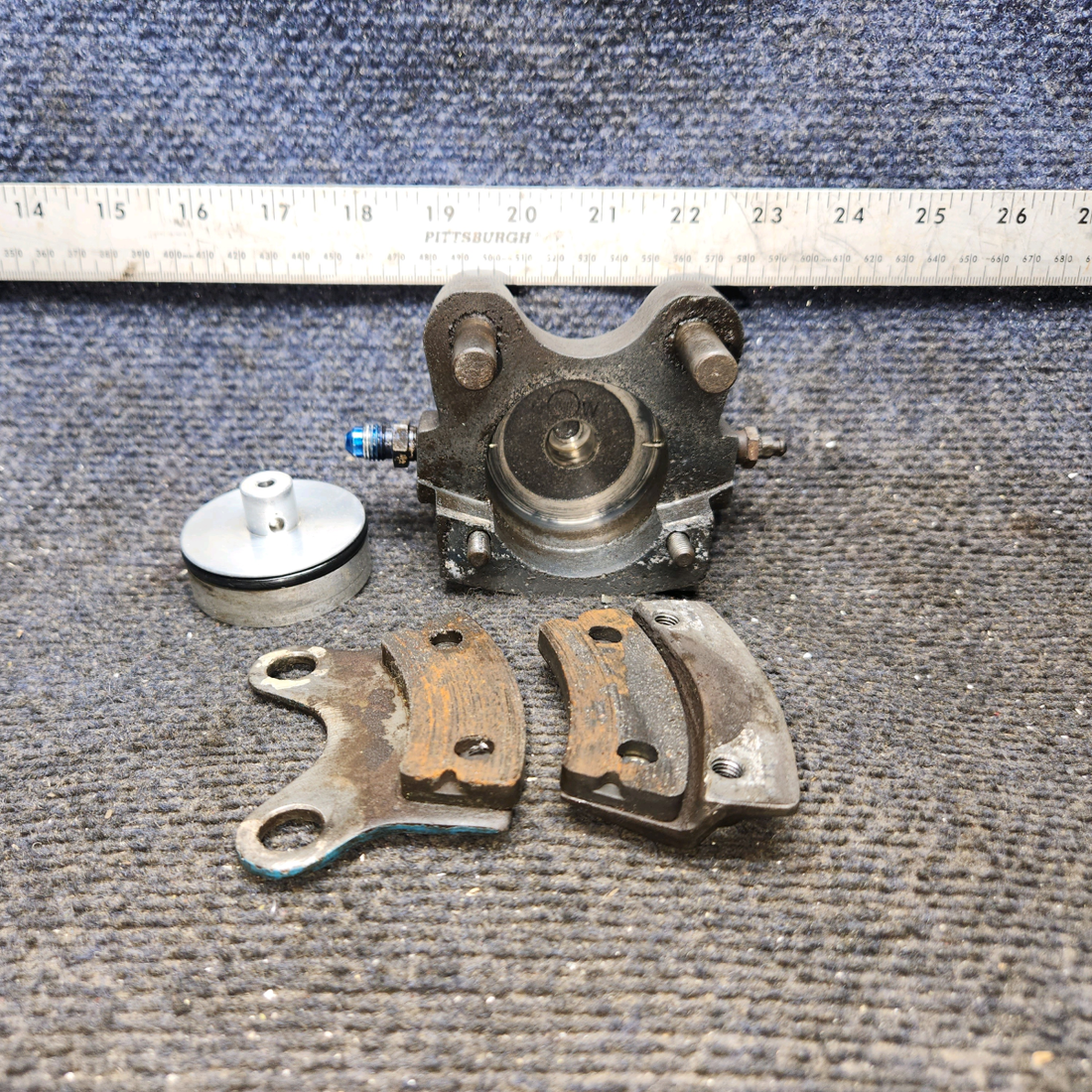 Used aircraft parts for sale, C163030-0107 Cleveland 30-63 cessna 150G Brake Caliper Assy