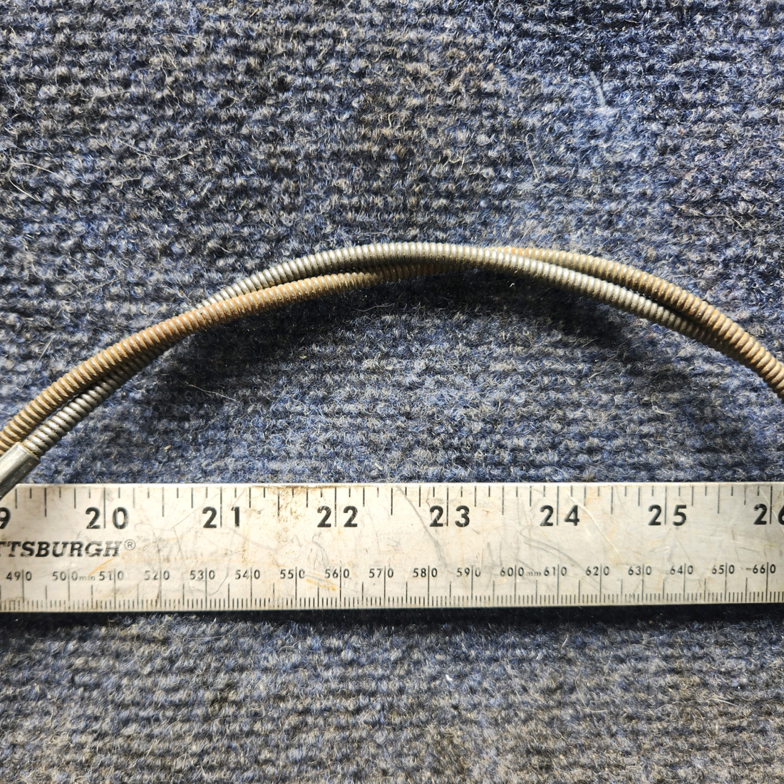 Used aircraft parts for sale, S1239-47 cessna 172N Cabin Heat Control Cable – 40 in
