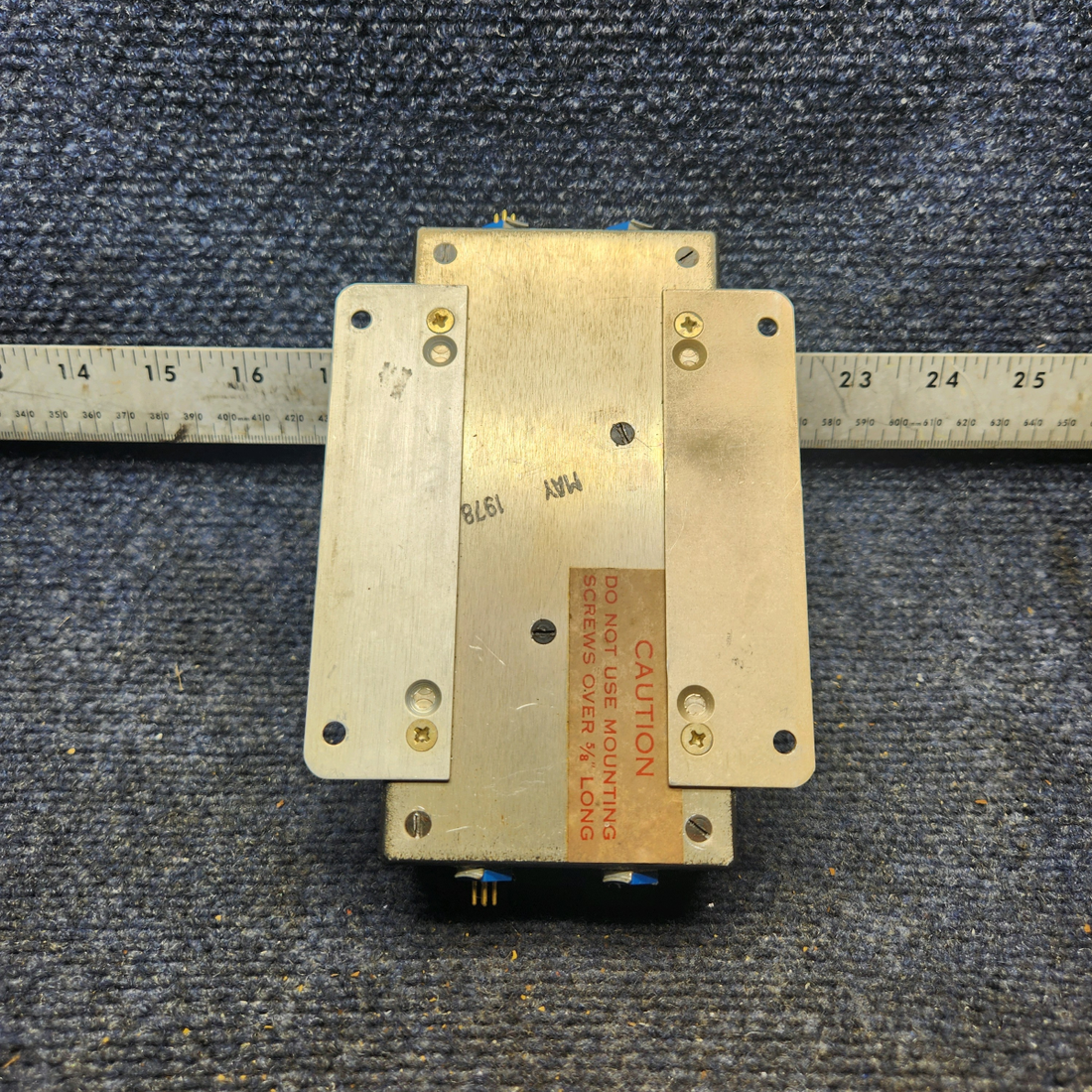 Used aircraft parts for sale, IC709-5 Edo-Air PITCH TRIM AMPLIFIER (VOLTS: 14-28)
