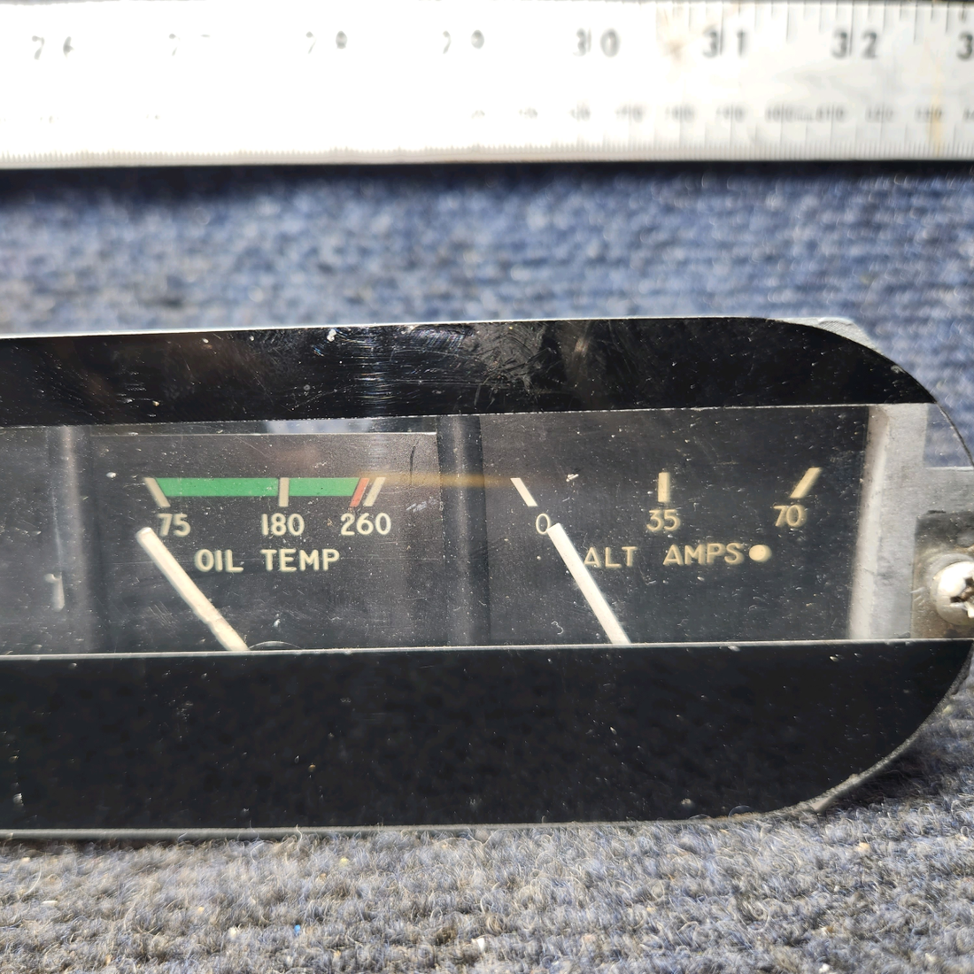 Used aircraft parts for sale, 95241-026 Piper PA32RT-300 Instrument Cluster (14V)