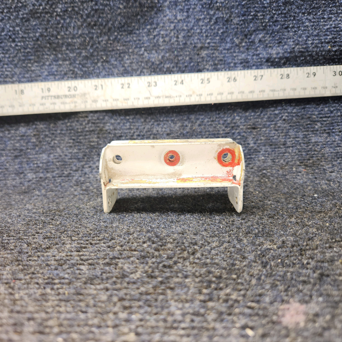 Used aircraft parts for sale, 35-135025-36 BEECHCRAFT 95-55B Inboard Aileron Hinge Bracket