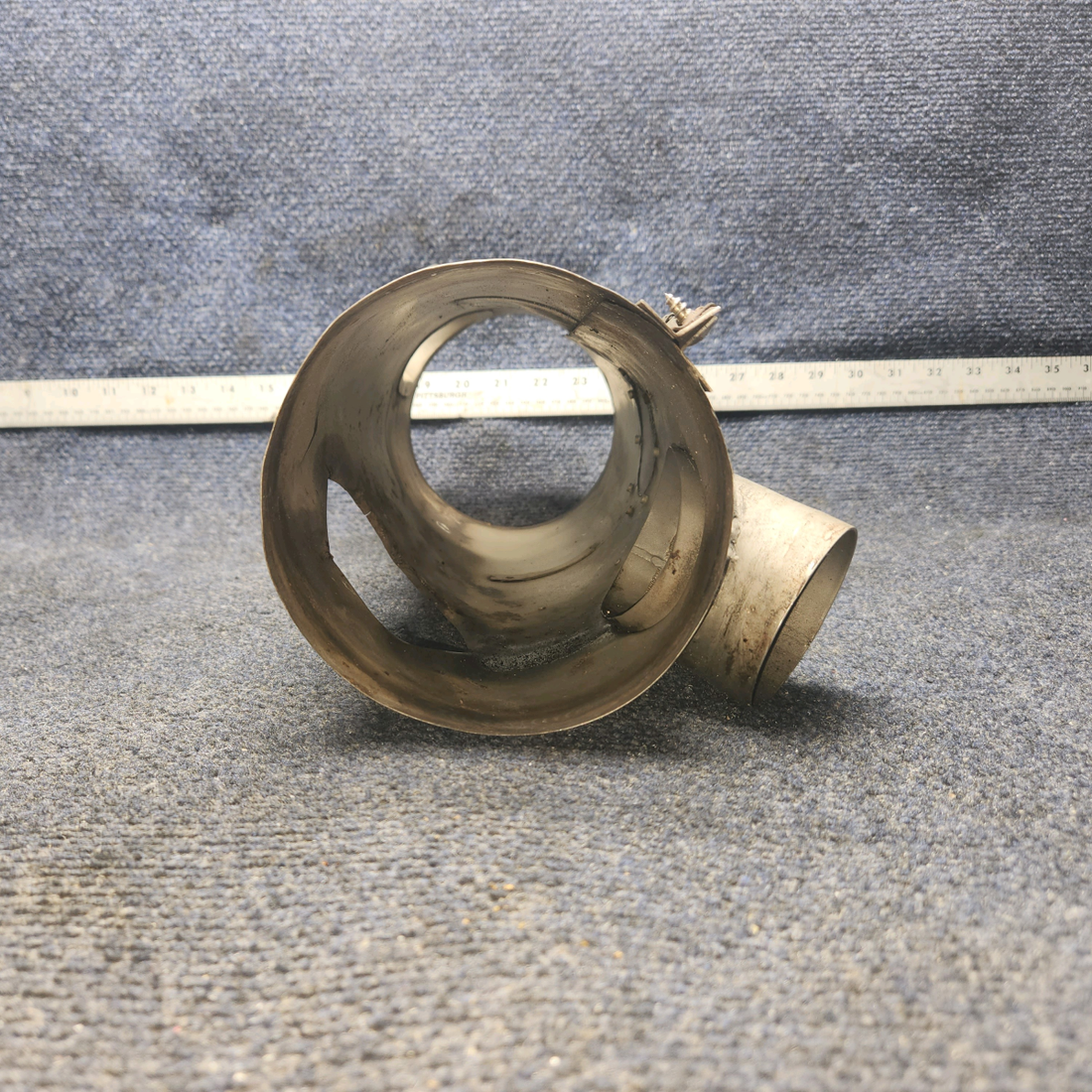 Used aircraft parts for sale, 099001-138 Beechcraft A24R Exhaust shroud