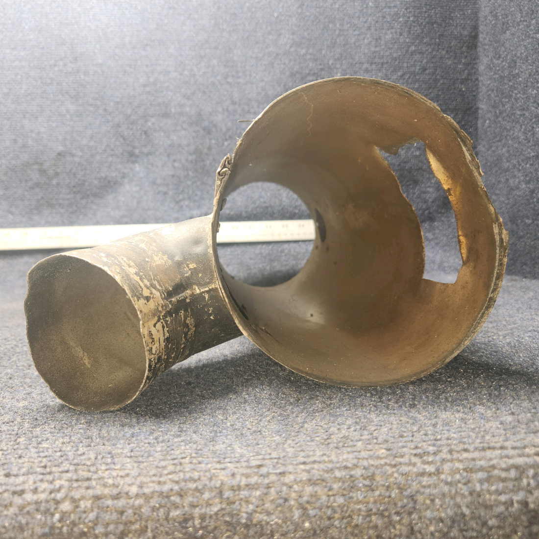 Used aircraft parts for sale, 62208-002 PIPER PA28-140 Piper  Shroud Assy Muffler