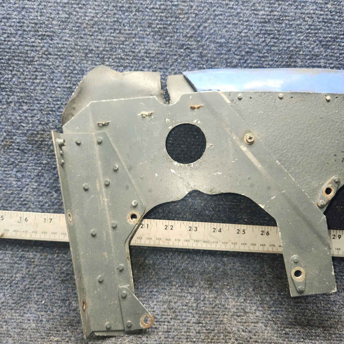 Used aircraft parts for sale, 2455039-4 Cessna C172RG MIC Baffle Assy - RH