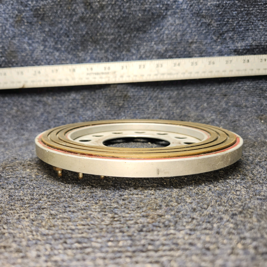 Used aircraft parts for sale, D40106 Cessna T210 Propeller De-Ice Slip Ring Assy 28V