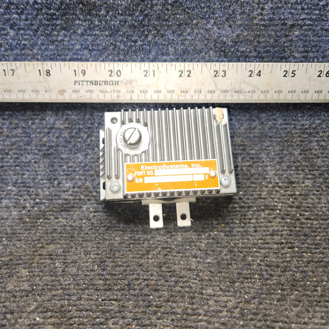 Used aircraft parts for sale, VSF7403A ElectroSystems Voltage Regulator (28V)