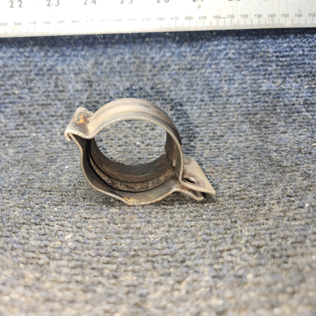 Used aircraft parts for sale, 0550176-50 Cessna 172E Exhaust Clamp Assy
