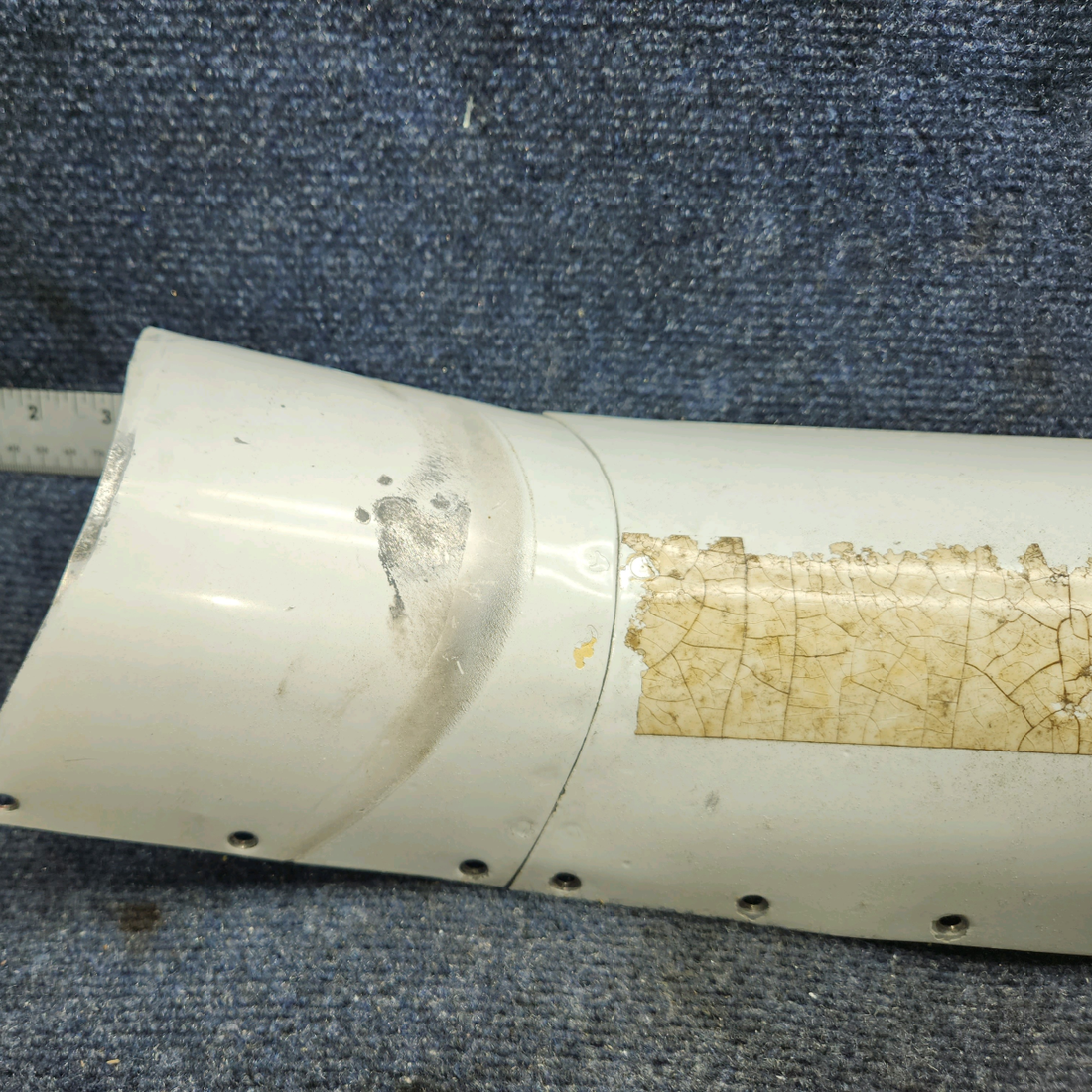 Used aircraft parts for sale, 96-110007-42 BEECHCRAFT 95-55B Inboard Leading Edge Skin - RH