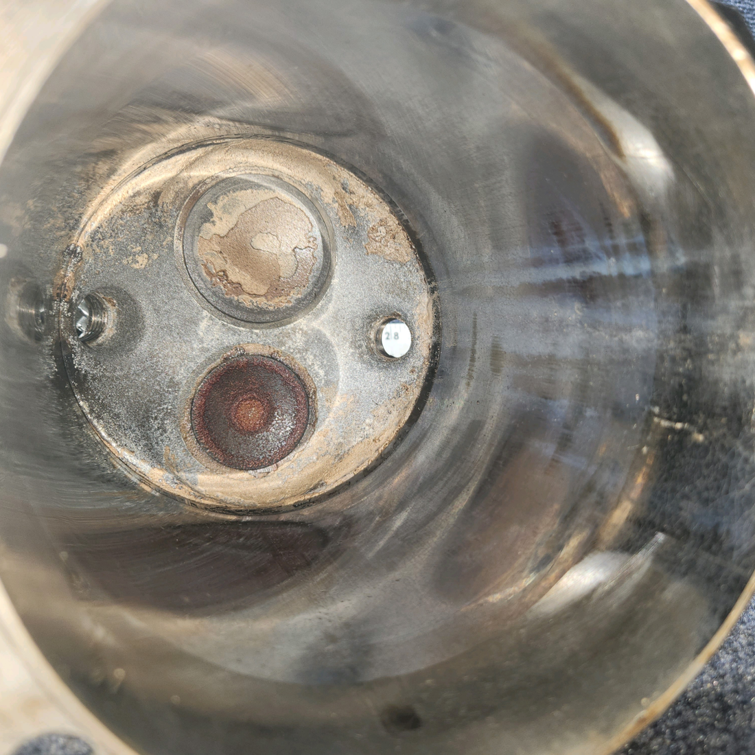 Used aircraft parts for sale, LW-12416 Lycoming O-320-D2A Piper PA28-140 Cylinder Wide Deck Chrome with High-Compression Piston