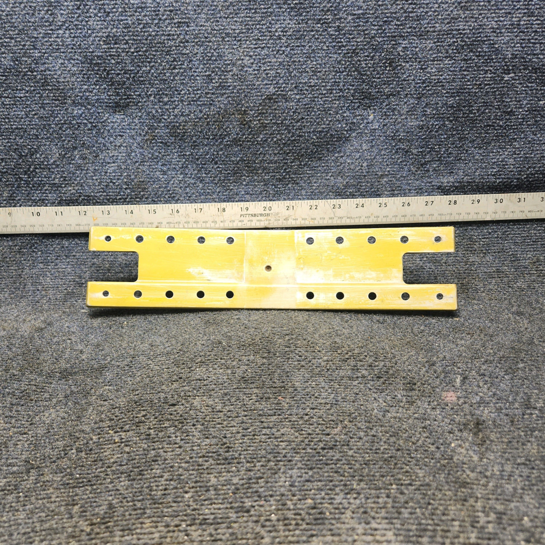 Used aircraft parts for sale, 169-110017-1 Beechcraft A24R Fitting Lower Splice Plate