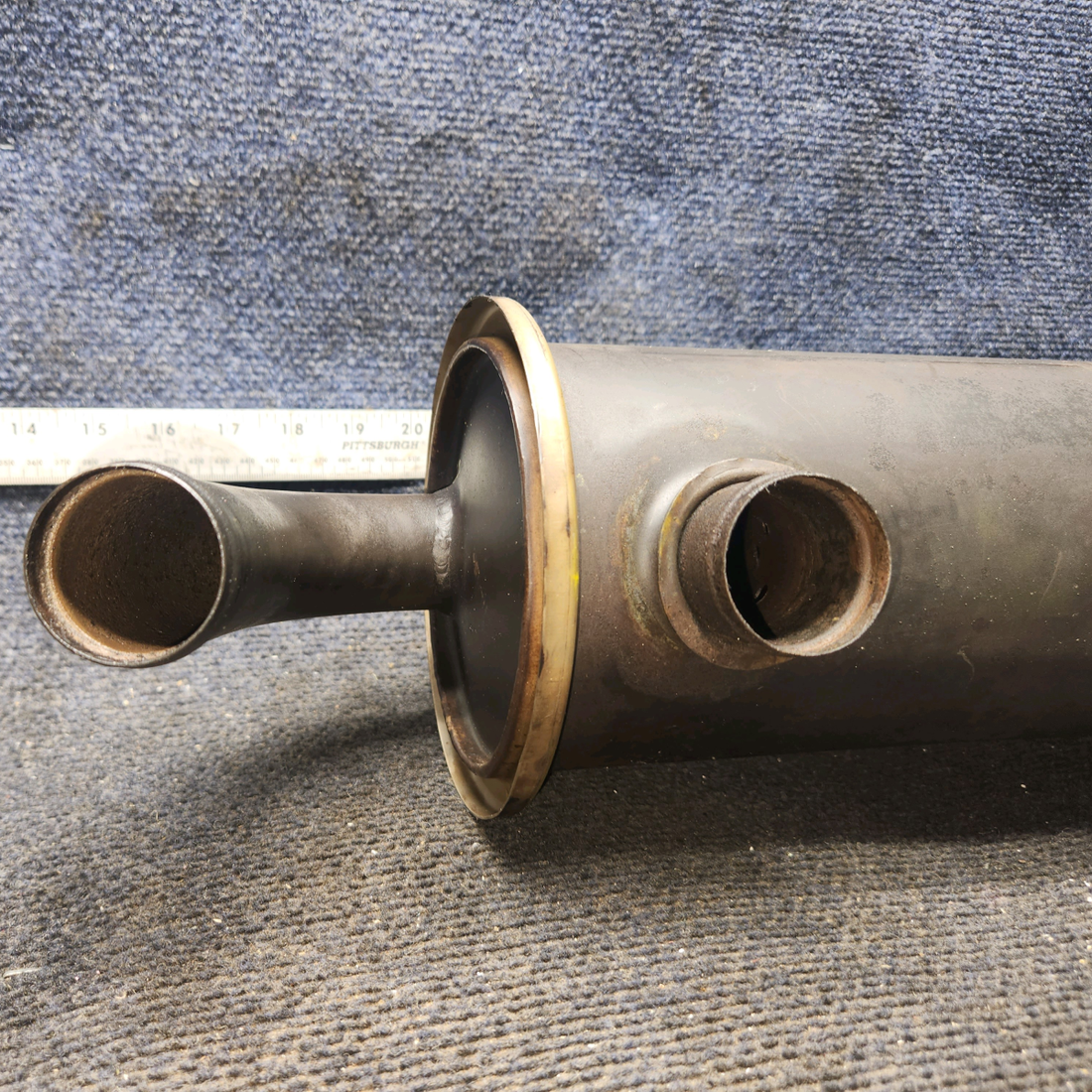 Used aircraft parts for sale, 0550176-55 Cessna 172E Exhaust Stack Assembly LH
