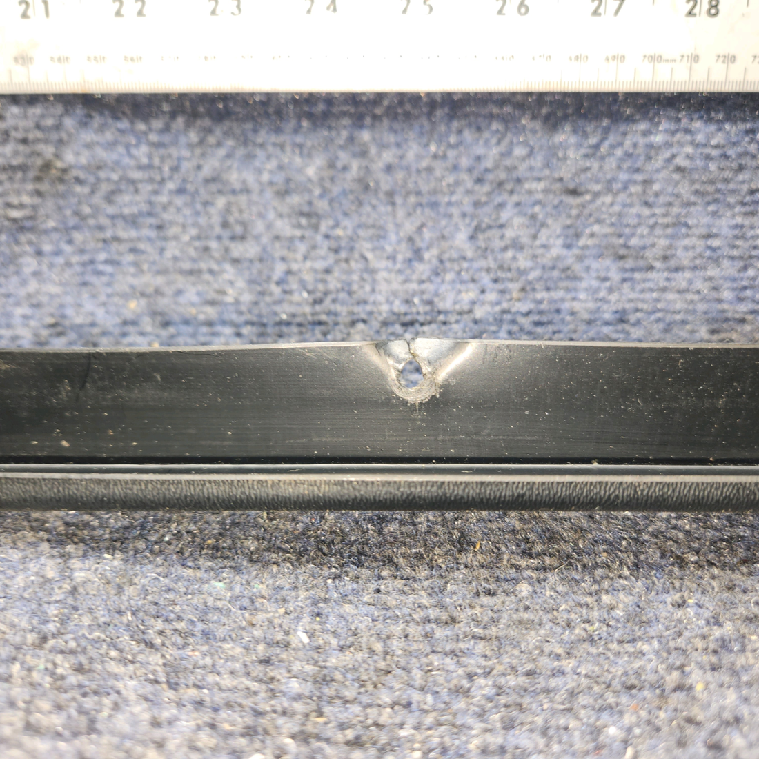 Used aircraft parts for sale, 01-028423-01 PIPER PA28-140 Instrument Panel Cover - Lower Right - 1969/1977