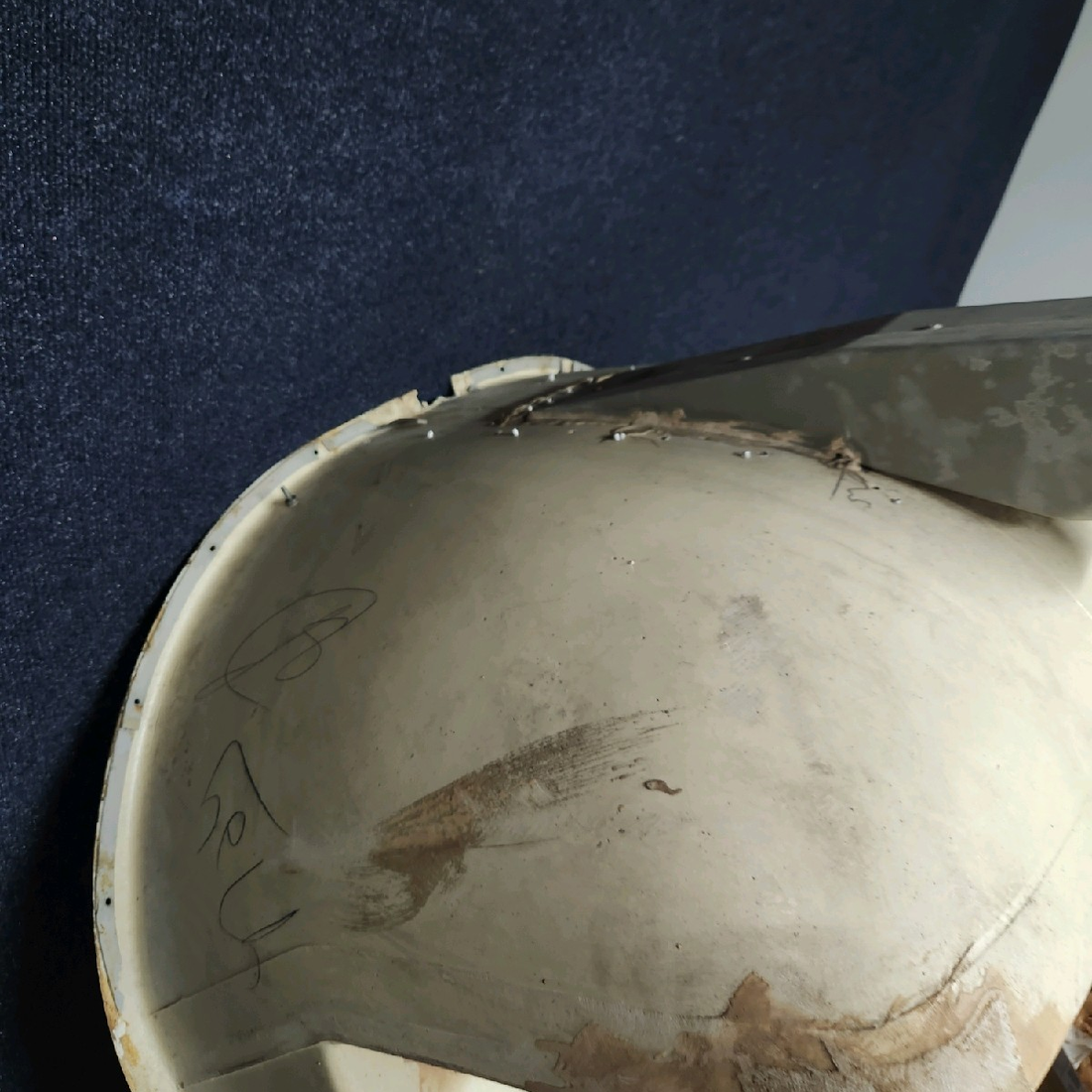 Used aircraft parts for sale, 79836-002 piper PA-28-181 Rear Cabin Bulkhead Hat Shelf
