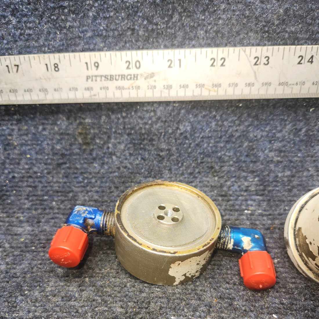 Used aircraft parts for sale, HE759-3 Beechcraft A23A Musketeer Custom III STRAINER GASCOLATOR