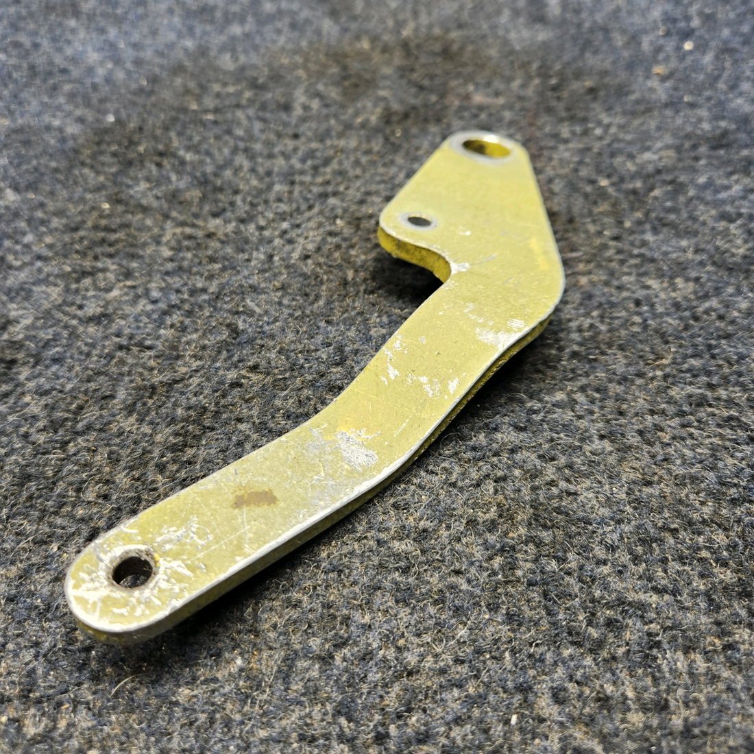 Used aircraft parts for sale, 38234-000 Piper PA32RT-300 NOSE GEAR SPRING ARM ASSEMBLY AFT