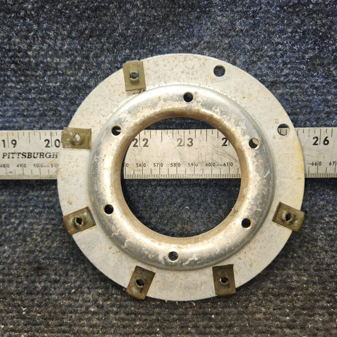 Used aircraft parts for sale, 0523529-1 cessna 150G Fuel Tank Adapter Assembly