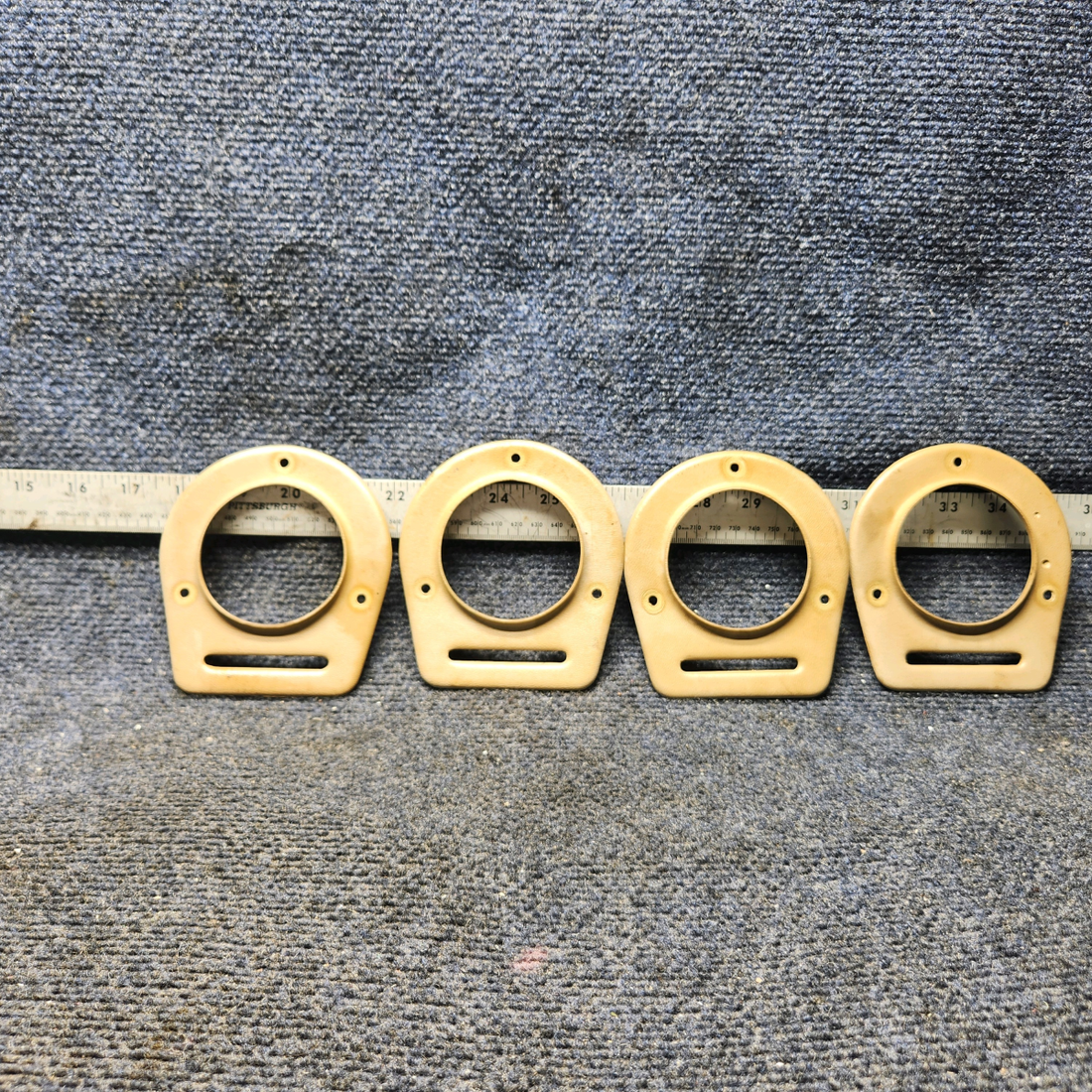 Used aircraft parts for sale, 65735-006 Piper PA28-140 Flange Air Vent - Price per Each