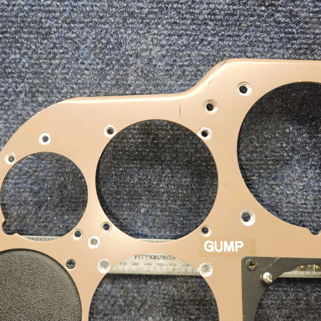 Used aircraft parts for sale, 96-324005-7 Beechcraft BEECHCRAFT 95-55B Instrument Panel Assembly