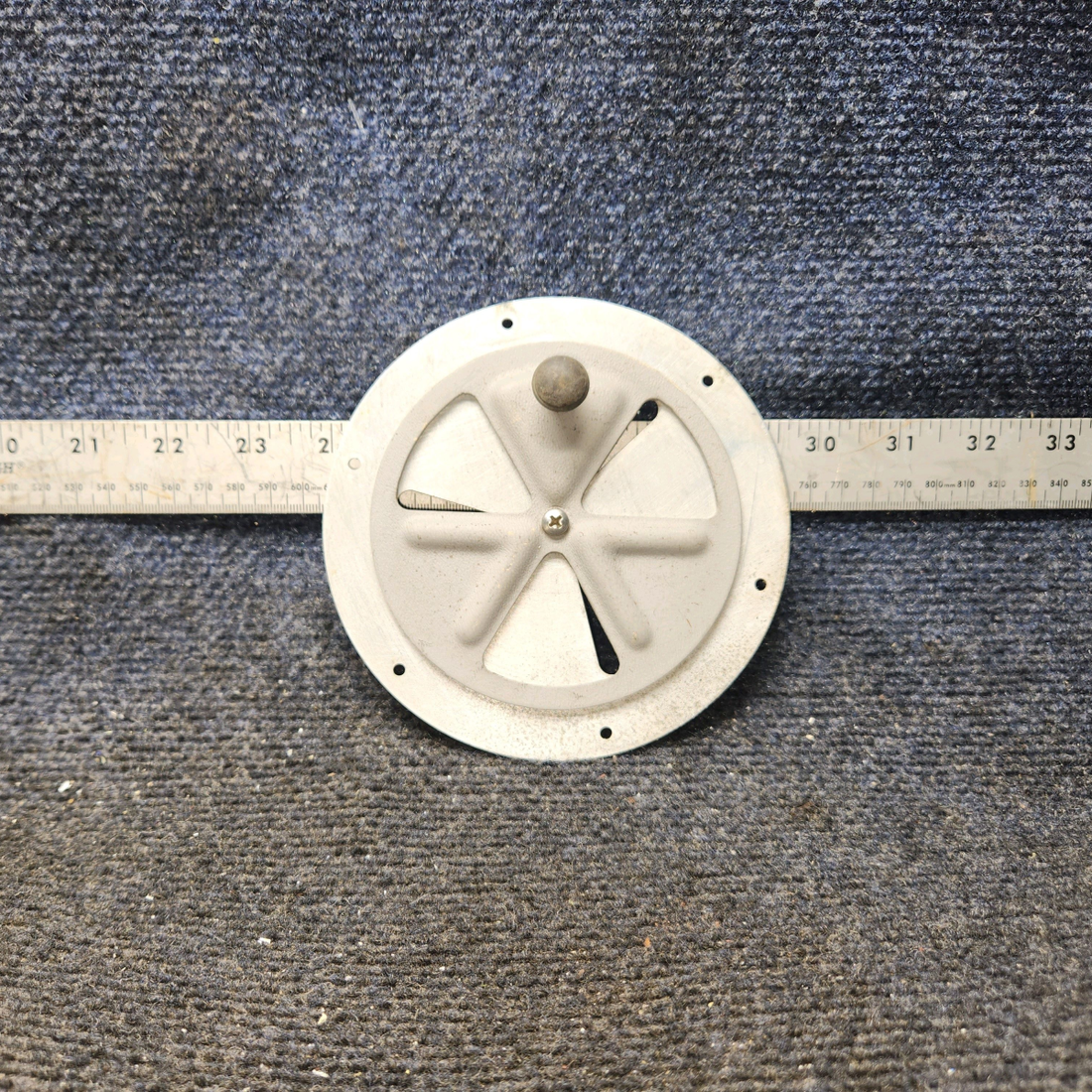 Used aircraft parts for sale, 62973-005 Piper PA32RT-300 Cabin Exhaust Vent Disc Assembly