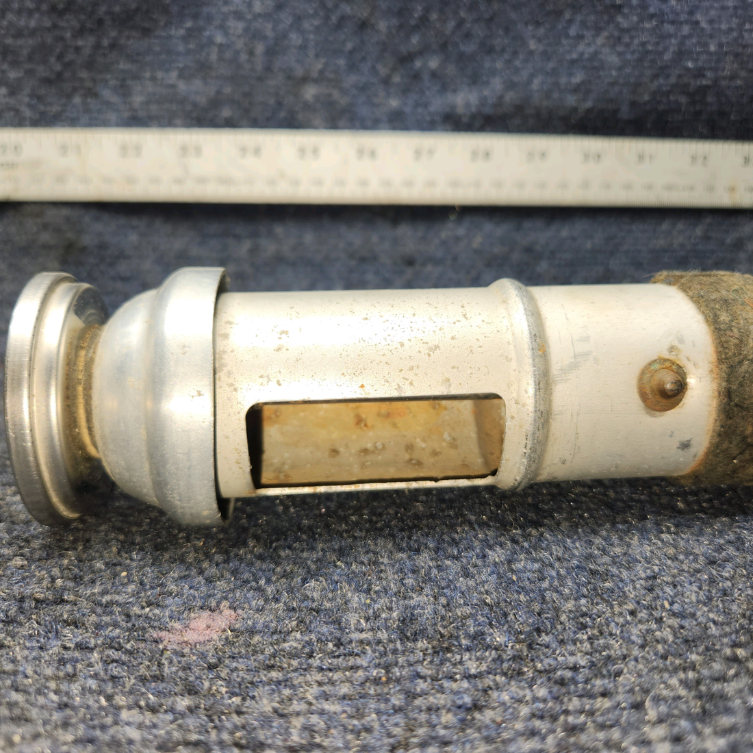Used aircraft parts for sale, 0413163 Cessna C-150J Cabin Vent Outlet  - L.H. / Temperature Gauge