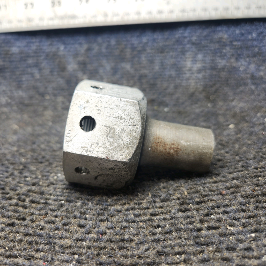 Used aircraft parts for sale, 0441130-2 cessna 150G Main Gear Axle Fairing Nut – 2.6235 in Length