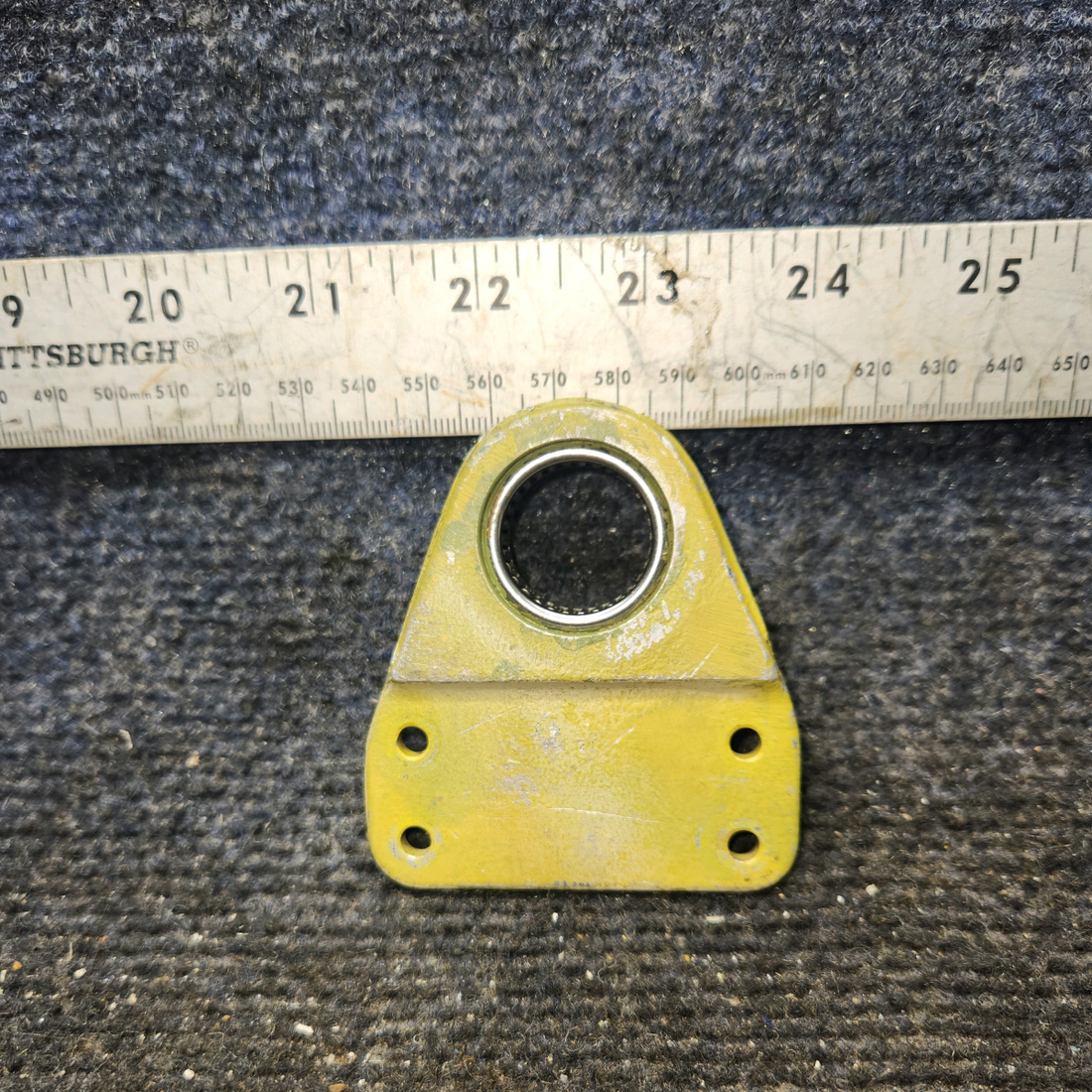 Used aircraft parts for sale, 002-524017-5 Beechcraft F33A Support Assembly Rudder Pedal