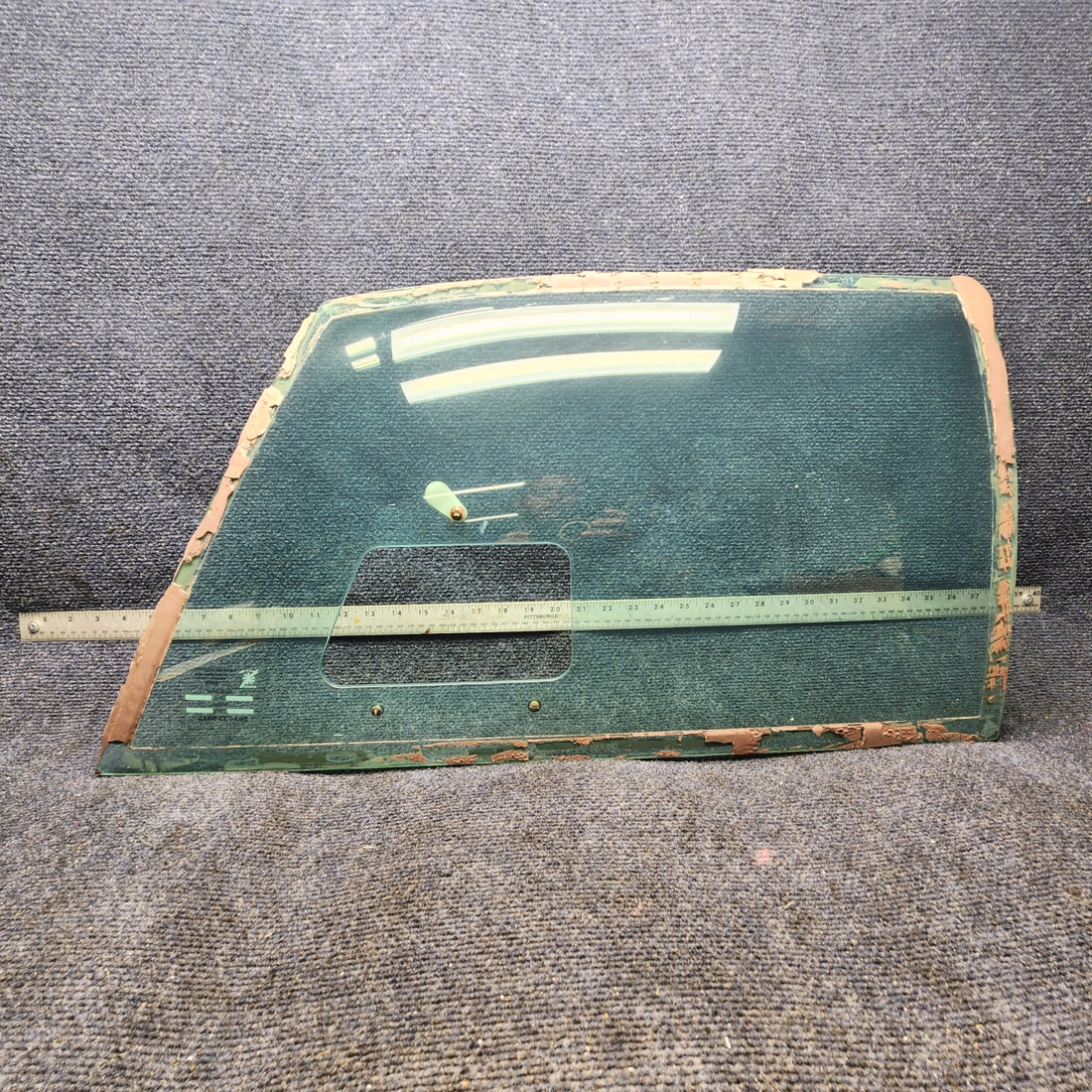 Used aircraft parts for sale, 340285-035 Mooney M20J WINDOW PILOT