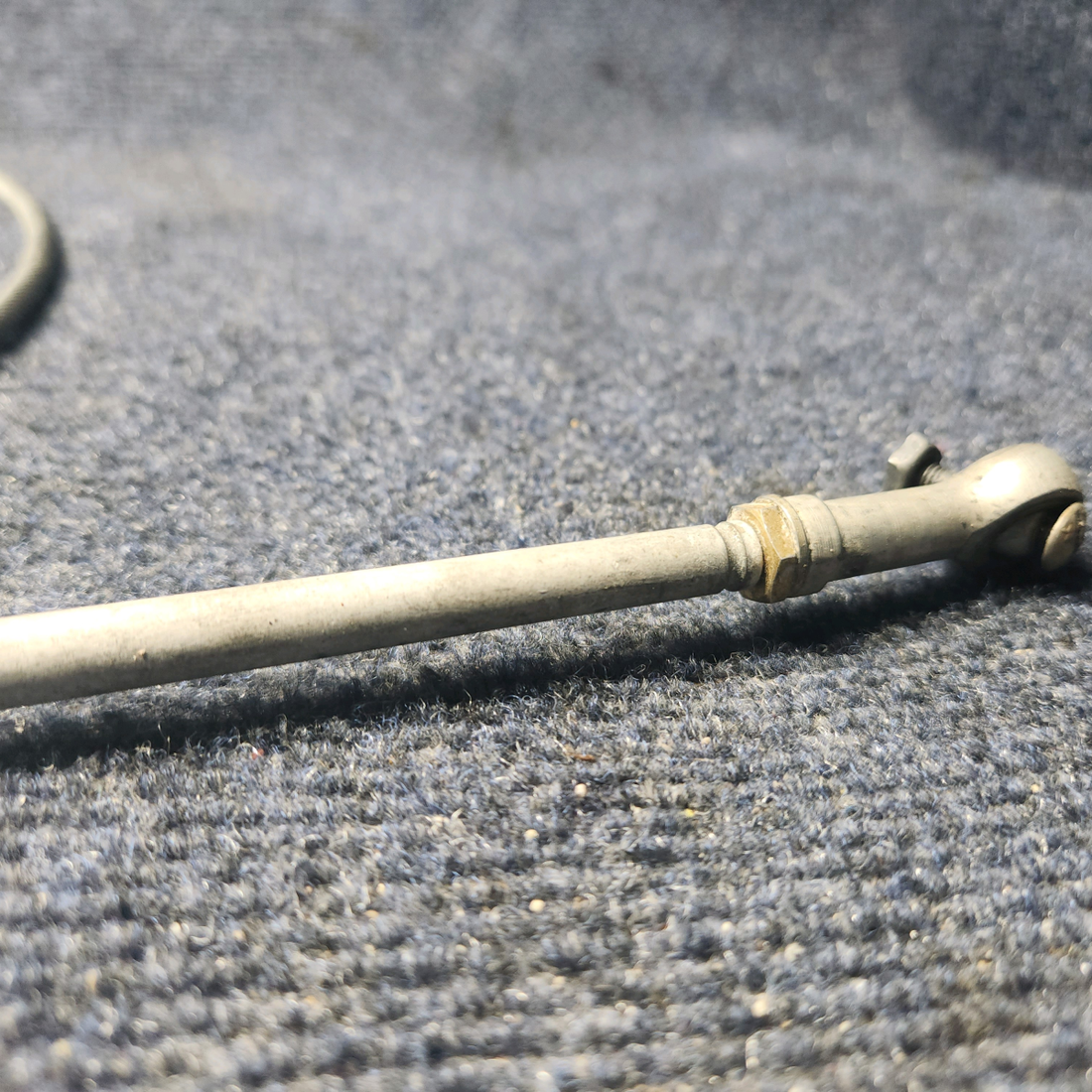 Used aircraft parts for sale, 50‑389010‑19 BEECHCRAFT 95-55B Mixture Control Push/Pull Cable Assembly - LH 128"