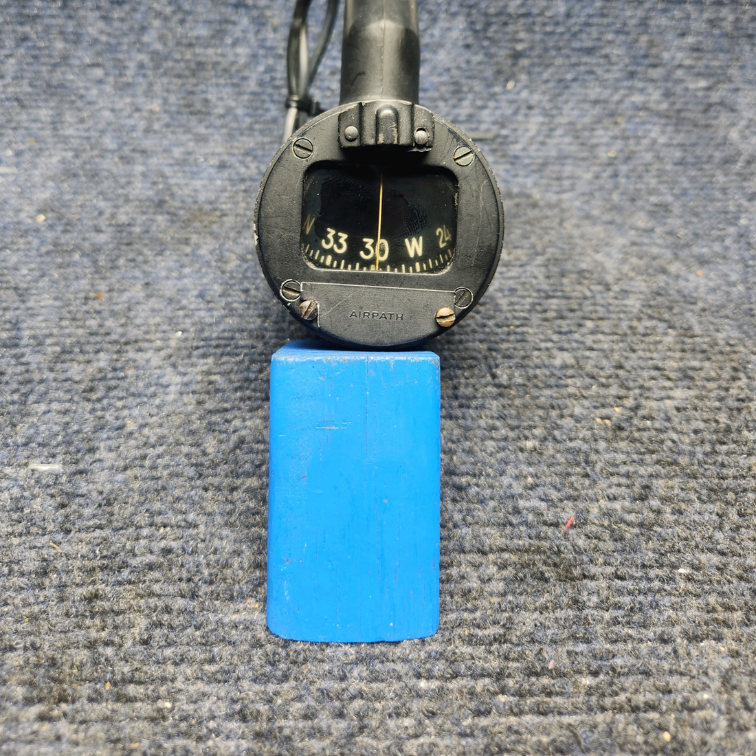 Used aircraft parts for sale, C2400-L4VW-310 Mooney M20K AIRPATH MAGNETIC COMPASS INDICATOR, LIGHTED (WINDSHIELD MOUNTED)