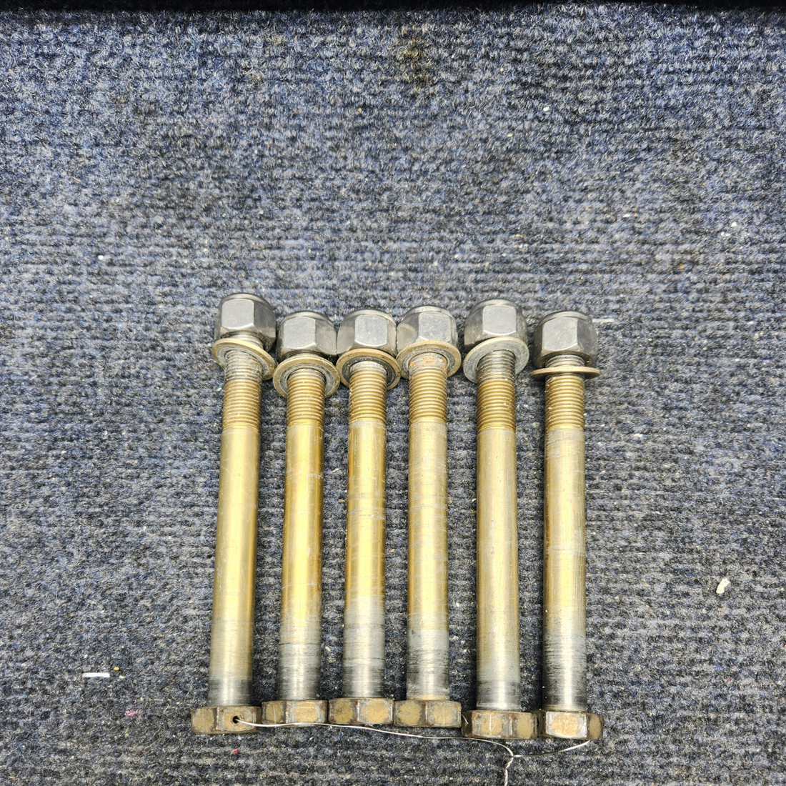 Used aircraft parts for sale, AN78-57S Beechcraft A23A Musketeer Custom III PROPELLER MOUNTING BOLT SET (NO PROP STRUCK)