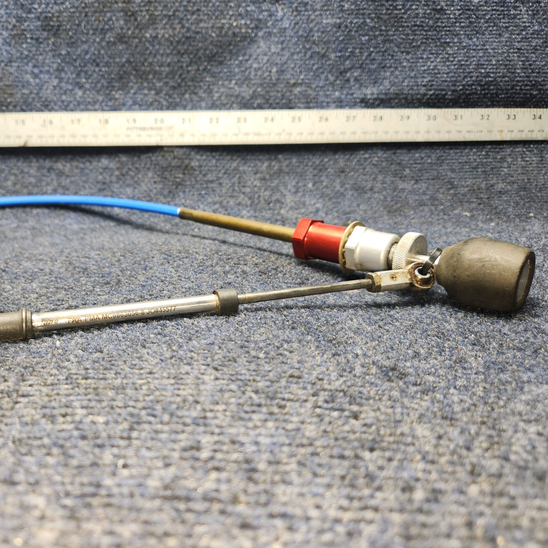 Used aircraft parts for sale, 9863056-8 Cessna 172RG Throttle Control Cable Assy 43"