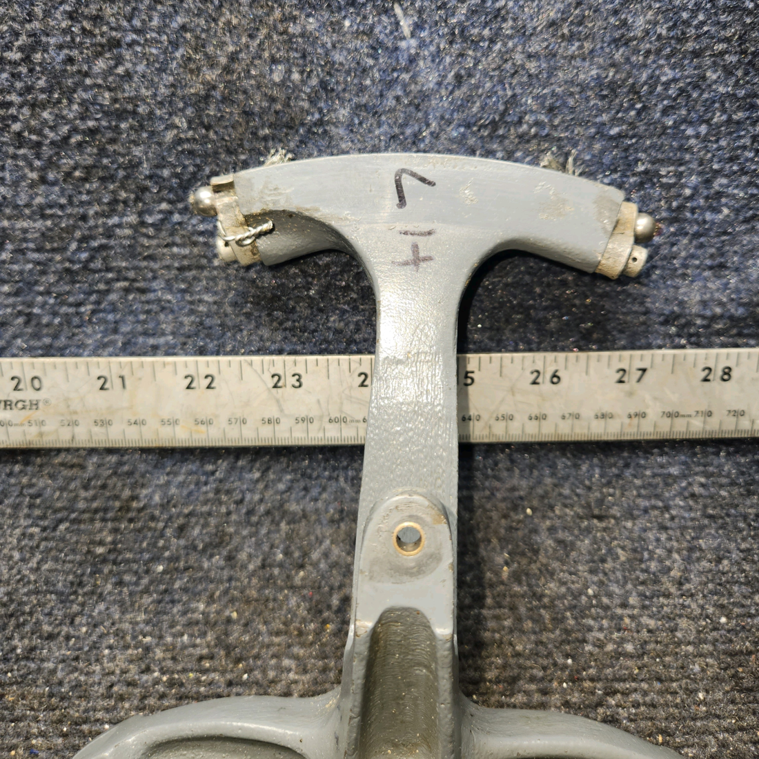Used aircraft parts for sale, 35-524137 BEECHCRAFT F35 Bellcrank Rudder Pedal Control LH